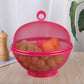 🧺 PROMO LIMITÉE 50% DE RÉDUCTION ! 🍇 Panier à Fruits Fermé avec Couvercle – Mailles Respirantes, Fonction Égouttoir ✨