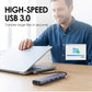 ⚡ PROMO LIMITÉE 50% DE RÉDUCTION ! 🔌 Hub USB-C 5-en-1 Portable avec Sortie HDMI 4K – Transfert Haut Débit, Recharge 100W & Conception Aluminium 💻