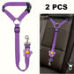 💐50% DE RÉDUCTION ! Harnais de Sécurité Auto – Ceinture Élastique Anti-Étranglement 🐶✔️【Offre Limitée】