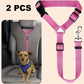 💐50% DE RÉDUCTION ! Harnais de Sécurité Auto – Ceinture Élastique Anti-Étranglement 🐶✔️【Offre Limitée】