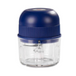 🧄 PROMO LIMITÉE -50% ! ⚡ Hachoir Électrique Compact – 1 Bouton, Lames Inox Premium, Démontable, Rechargeable Type-C · Ail, Gingembre & Légumes · Bleu & Vert Foncé 🍽️