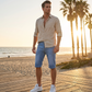 🩳 50 % DE RÉDUCTION EN CE MOMENT ! ⏰ Short en jean léger d'été pour homme – Respirant, décontracté et idéal pour les journées chaudes – Coupe élégante et confortable 🌞