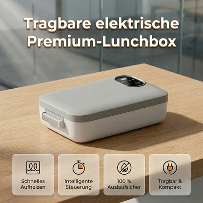 🍱 50% DE RÉDUCTION ⚡ Boîte à lunch électrique portable avec auto-chauffage – Silencieuse & compacte – Maintient les repas au chaud – idéale pour le bureau, la route ou les pique-niques 🔋🍽️✨
