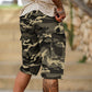 📢📢50% DE RÉDUCTION !! ⏰Short Cargo Camouflage Homme avec Multiples Poches