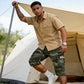📢📢50% DE RÉDUCTION !! ⏰Short Cargo Camouflage Homme avec Multiples Poches