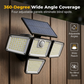 Lampe de Sécurité Solaire avec Détecteur de Mouvement