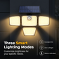Lampe de Sécurité Solaire avec Détecteur de Mouvement