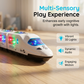 Train jouet électrique à grande vitesse avec lumières et musique