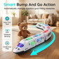 Train jouet électrique à grande vitesse avec lumières et musique