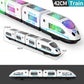 Train jouet électrique à grande vitesse avec lumières et musique