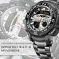 ⌚ PROMO LIMITÉE -50% ! ✨ Montre Sport Homme Double Affichage – Analogique-Numérique, Étanche 3ATM, Multi-Fonction ⏱️