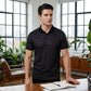 T-shirt homme décontracté à motifs à manches courtes