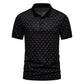 T-shirt homme décontracté à motifs à manches courtes