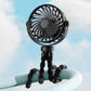 Mini ventilateur portable multifonction avec trépied flexible