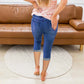 👖✨ PROMO FLASH 50% ! Pantalon Capri Jean Déchiré Femme – Taille à Cordon, Coupe Courte, Style Effiloché, Décontracté & Audacieux ⚡