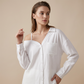 🔥While Supplies Last 50% OFF!🎉 Women's Casual Off-Shoulder Button-Down Shirt