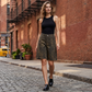 🩳 50% DE RÉDUCTION 🐆 Short en jean imprimé léopard pour femme – Look tendance & coupe confortable – Parfait pour l’été, les festivals ou un style streetwear assumé – taille haute & poches pratiques 🌸
