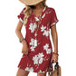 🌸👗 PROMO LIMITÉE 50% ! Robe d'Été Florale Boho – Coupe Midi Ample, Taille Grande (2XL-3XL), Tissu Doux, Parfaite pour Vacances & Confort Quotidien 🌞