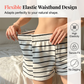 Ensemble à Rayures avec Haut Sans Manches et Short pour Femme