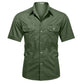 👕 50% DE RÉDUCTION 🔧 Chemise tactique manches courtes pour homme – 6 poches, épaulettes & design robuste – Idéale pour outdoor, bricolage ou usage quotidien – respirante et résistante 🌿