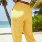 👖💐 PROMO FLASH 50% ! Pantalon Capri à Carreaux Femme – Tissu Coton-Lin Respirant, Taille Élastique à Cordon, Poches Latérales, 8 Coloris, Tailles S-3XL, Idéal Été & Vacances ✨☀️