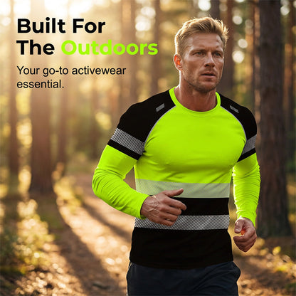 👕 PROMO LIMITÉE 50% DE RÉDUCTION ! ✨ Haut Sport Homme – 3D Haute Visibilité, Respirant, 10 Couleurs 🏃‍♂️