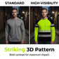 👕 PROMO LIMITÉE 50% DE RÉDUCTION ! ✨ Haut Sport Homme – 3D Haute Visibilité, Respirant, 10 Couleurs 🏃‍♂️
