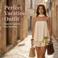 Ensemble top bandeau et short pour femme
