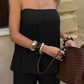 Ensemble top bandeau et short pour femme
