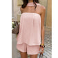 Ensemble top bandeau et short pour femme