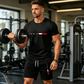 👕🏃♂️ PROMO LIMITÉE 50% ! Ensemble 2 Pièces Homme Imprimé – Tissu Respirant, Coupe Sport, 5 Tailles, Style Athleisure Moderne & Polyvalent ✨