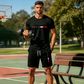 👕🏃♂️ PROMO LIMITÉE 50% ! Ensemble 2 Pièces Homme Imprimé – Tissu Respirant, Coupe Sport, 5 Tailles, Style Athleisure Moderne & Polyvalent ✨