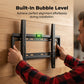 Support mural TV inclinable robuste