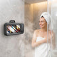 Support de téléphone étanche pour salle de bain avec haut-parleur Bluetooth