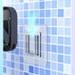 Support de téléphone étanche pour salle de bain avec haut-parleur Bluetooth