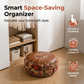 📢📢50 % DE RÉDUCTION !! ⏰ Pouf de rangement multifonctionnel — idéal pour les chambres, les salles de jeux ou les entrées — léger et facile à déplacer 🧦