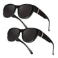 🏖️PROMO -50%🔥Lunettes Soleil Polarisées Sur-Lunettes Femme – 9 Couches Anti-Reflets Eau Route Neige UV400, Grande Monture Glamour Hollywood, Matériaux Haute Qualité Charnières Renforcées · 4 Styles✨