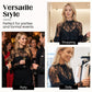 Robe élégante en dentelle ajourée