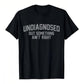😄 LIMITED-TIME 50% OFF! ✨ Funny "Undiagnosed" Slogan T-Shirt – Witty, Soft, Conversation Starter 🎤