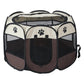 Parc portable pliable et léger pour animaux de compagnie