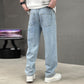 👖🔥 Pantalon décontracté pour homme, coupe droite et poches classiques – 50 % de réduction ! Pantalon confortable à la coupe droite et aux poches classiques. ✨💪