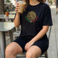 T-shirt imprimé Mexique pour femme