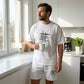 Ensemble 2 pièces décontracté pour homme