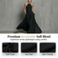 Robe longue élégante sans manches à col licou pour femme