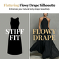 Robe longue élégante sans manches à col licou pour femme