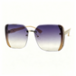 🕶️ PROMO LIMITÉE 50% DE RÉDUCTION ! 💥 Lunettes Soleil Carrées Oversize Sans Monture – Verres Dégradés, Pailletés, Protection UV ✨