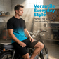 🌴👕 Ensemble chemise et short à dégradé pour homme – Tenue d'été décontractée respirante (2 pièces)