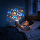 Projecteur LED rotatif à effet dynamique
