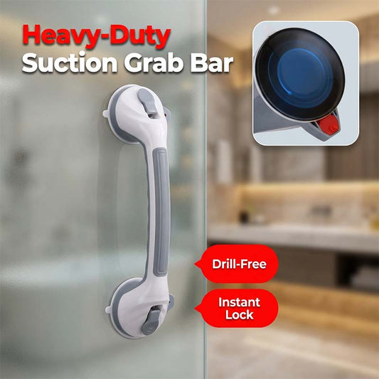 📢📢50 % DE RÉDUCTION !! ⏰ Barre d'appoint à ventouse – Fini les chutes et les trous dans le carrelage – Fixation sans perçage, ventouse haute résistance, lavable – Idéale pour salle de bain et douche 🛁