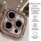 📢💎 PROMO FLASH 50% ! Coque Téléphone Magnétique Pailletée Galvanisée – Anti-Jaunissement, Protection Lentilles Strass, 5 Couleurs, Compatible iPhone 13-17 Series ✨